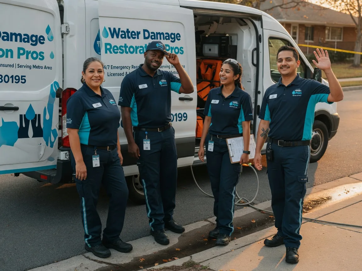 Water Damage Restoration company in New Bavaria, OH